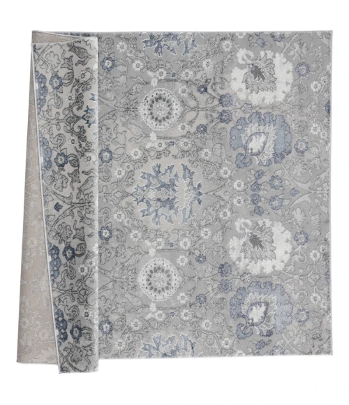 United Weavers Cascades Blue 2601-10460 2 ft. 7 in. X 7 ft. 2 in. Rectangle Rug