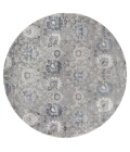 United Weavers Cascades Blue 2601-10460 7 ft. 10 in. RD Round Rug