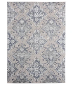 United Weavers Cascades Blue 2601-10560 5 ft. 3 in. X 7 ft. 2 in. Rectangle Rug