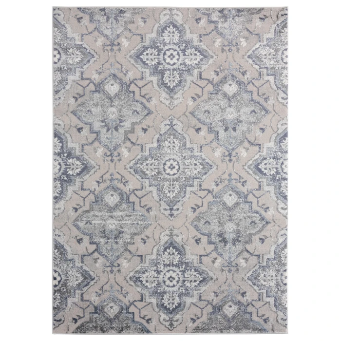 United Weavers Cascades Blue 2601-10560 1 ft. 11 in. X 3 ft. Rectangle Rug