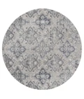 United Weavers Cascades Blue 2601-10560 7 ft. 10 in. RD Round Rug