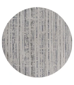 United Weavers Cascades Blue 2601-10660 7 ft. 10 in. RD Round Rug