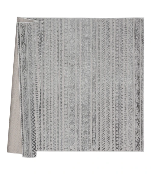 United Weavers Cascades Grey 2601-10772 5 ft. 3 in. X 7 ft. 2 in. Rectangle Rug