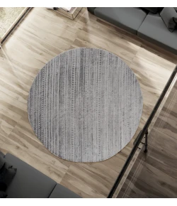 United Weavers Cascades Grey 2601-10772 7 ft. 10 in. RD Round Rug