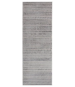 United Weavers Cascades Grey 2601-10772 2 ft. 7 in. X 7 ft. 2 in. Rectangle Rug