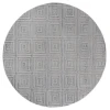United Weavers Cascades Blue/Grey 2601-10867 7 ft. 10 in. RD Round Rug