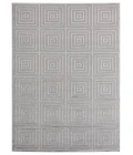 United Weavers Cascades Silver 2601-10871 5 ft. 3 in. X 7 ft. 2 in. Rectangle Rug