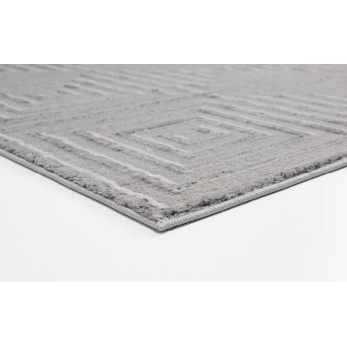 United Weavers Cascades Silver 2601-10871 7 ft. 10 in. RD Round Rug