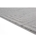 United Weavers Cascades Silver 2601-10871 5 ft. 3 in. X 7 ft. 2 in. Rectangle Rug
