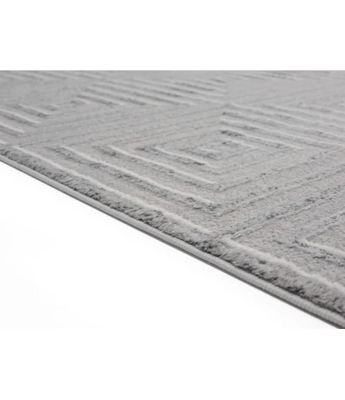 United Weavers Cascades Silver 2601-10871 5 ft. 3 in. X 7 ft. 2 in. Rectangle Rug