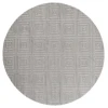United Weavers Cascades Silver 2601-10871 7 ft. 10 in. RD Round Rug