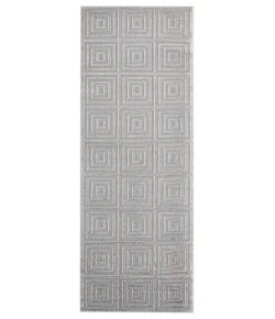 United Weavers Cascades Silver 2601-10871 2 ft. 7 in. X 7 ft. 2 in. Rectangle Rug