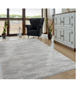 United Weavers Cascades Silver 2601-10971 5 ft. 3 in. X 7 ft. 2 in. Rectangle Rug