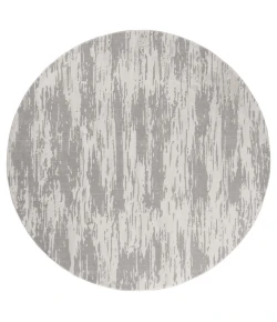 United Weavers Cascades Silver 2601-10971 7 ft. 10 in. RD Round Rug