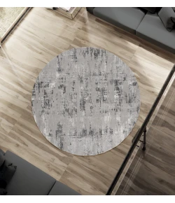 United Weavers Cascades Grey 2601-10972 7 ft. 10 in. RD Round Rug