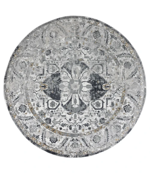 United Weavers Veronica Wheat 2610-20691 7 ft. 10 in. RD Round Rug