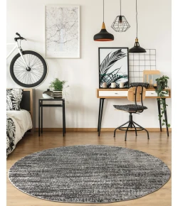 United Weavers Veronica Grey 2610-20872 7 ft. 10 in. RD Round Rug