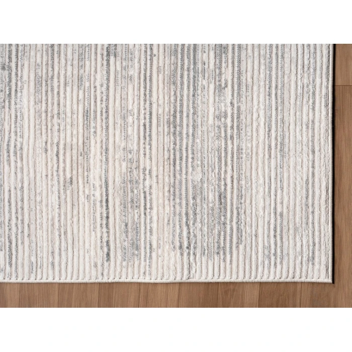 United Weavers Crockett Grey 2625-60319 2 ft. 7 in. X 7 ft. 2 in. Rectangle Rug