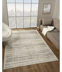 United Weavers Crockett Grey 2625-60319 5 ft. 3 in. X 7 ft. 2 in. Rectangle Rug