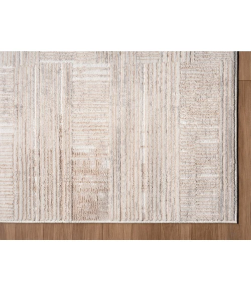 United Weavers Crockett Beige 2625-60419 5 ft. 3 in. X 7 ft. 2 in. Rectangle Rug