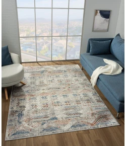 United Weavers Crockett Multi 2625-60575 5 ft. 3 in. X 7 ft. 2 in. Rectangle Rug