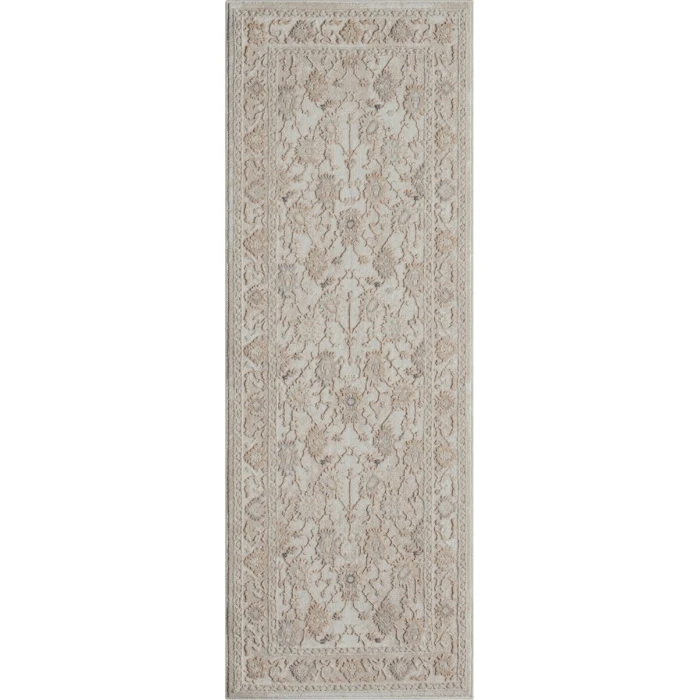 United Weavers Crockett Beige 2625-60719 2 ft. 7 in. X 7 ft. 2 in. Rectangle Rug