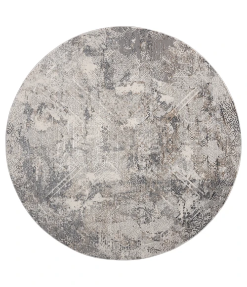 United Weavers Emojy Wheat 2640-40191 7 ft. 10 in. RD Round Rug