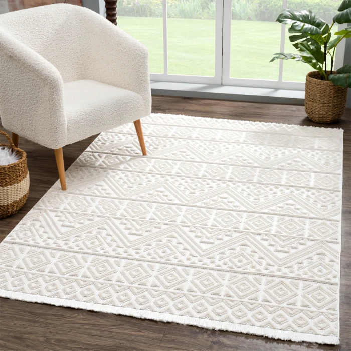 United Weavers Chelsea  White 2920-81299 1 ft. 10 in. X 3 ft. Rectangle Rug