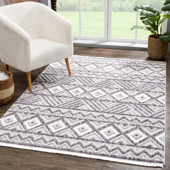 United Weavers Chelsea  Grey 2920-81672 7 ft. 10 in. X 10 ft. 6 in. Rectangle Rug
