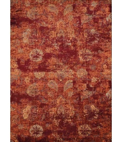 United Weavers Bridges 00136 Via Vicosa Crimson Area Rug 5 Ft. 3 X 7 Ft. 2 Rectangle