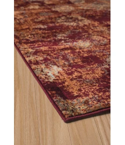 United Weavers Bridges 00136 Via Vicosa Crimson Area Rug 5 Ft. 3 X 7 Ft. 2 Rectangle