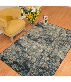 United Weavers Bridges Blue 3001-160 1 ft. 10 in. X 3 ft. Rectangle Rug