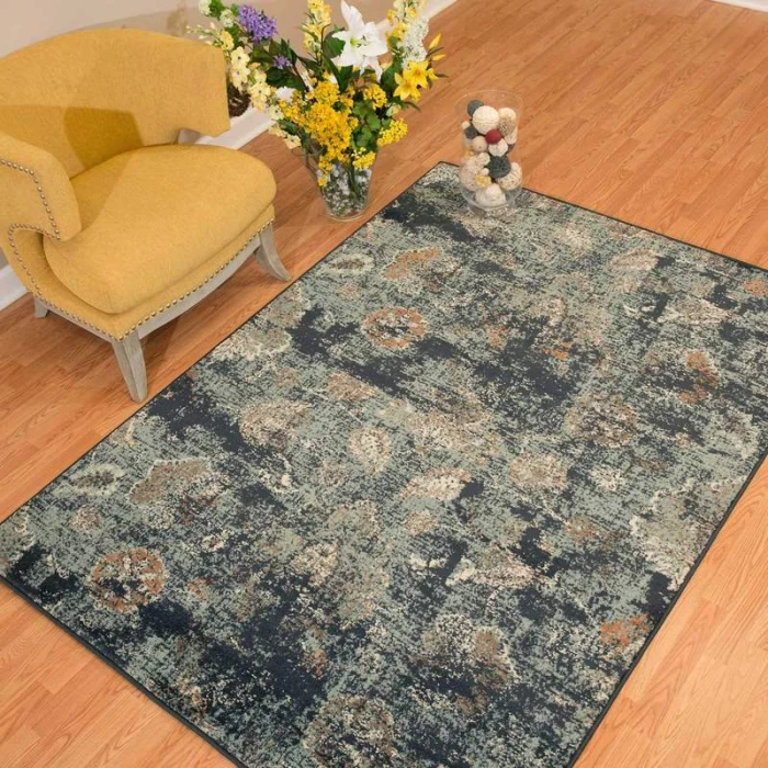 United Weavers of America BRIDGES-VIA-VICOSA-BLUE-28-00160 Area Rug