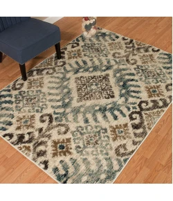 United Weavers Bridges Blue 3001-260 1 ft. 10 in. X 3 ft. Rectangle Rug