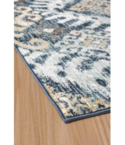 United Weavers Bridges 00264 Verrazano Navy Area Rug 5 Ft. 3 X 7 Ft. 2 Rectangle