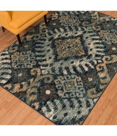 United Weavers of America BRIDGES-VERRAZANO-NAVY-58-00264 Area Rug