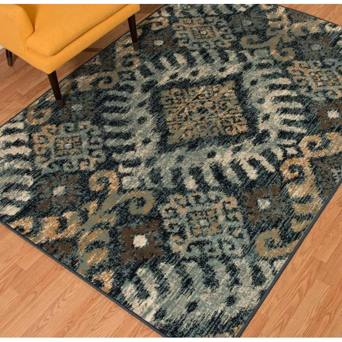 United Weavers of America BRIDGES-VERRAZANO-NAVY-1215-00264 Area Rug