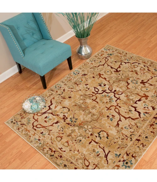 United Weavers Bridges Taupe 3001-394 1 ft. 10 in. X 3 ft. Rectangle Rug