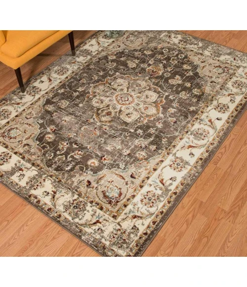 United Weavers of America BRIDGES-PONTE-VECCHIO-TAUPE-1013-00494 Area Rug