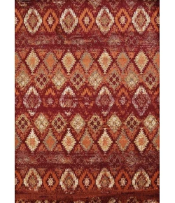 United Weavers Bridges 00536 San Paulo Crimson Area Rug 1 Ft. 10 X 7 Ft. 2 Rectangle