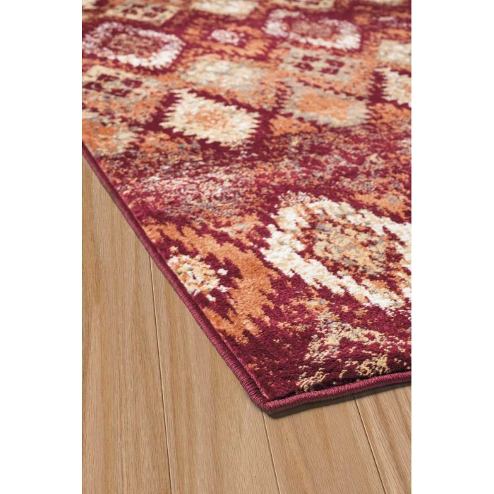 United Weavers of America BRIDGES-SAN-PAULO-CRIMSON-1013-00536 Area Rug
