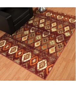 United Weavers Bridges Crimson 3001-536 1 ft. 10 in. X 3 ft. Rectangle Rug