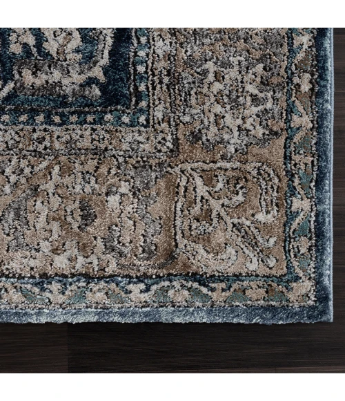 United Weavers Portsmouth Blue 3110-40160 2 ft. 7 in. X 7 ft. 2 in. Rectangle Rug