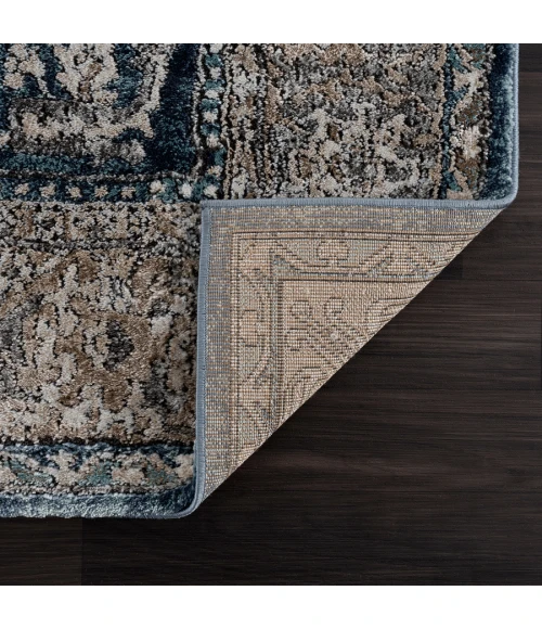 United Weavers Portsmouth Blue 3110-40160 2 ft. 7 in. X 7 ft. 2 in. Rectangle Rug