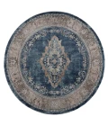 United Weavers Portsmouth Blue 3110-40160 7 ft. 11 in. X 7 ft. 11 in. Round Rug