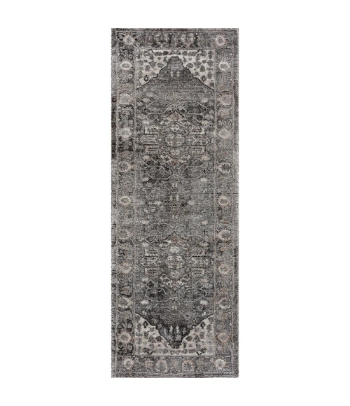 United Weavers Portsmouth Grey 3110-40272 2 ft. 7 in. X 7 ft. 2 in. Rectangle Rug