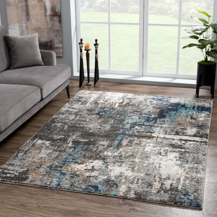 United Weavers Portsmouth Blue 3110-40360 1 ft. 10 in. X 3 ft. Rectangle Rug