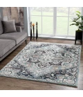 United Weavers Portsmouth Blue 3110-40460 7 ft. 10 in. X 10 ft. 6 in. Rectangle Rug