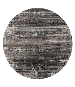 United Weavers Portsmouth Grey 3110-40572 7 ft. 11 in. X 7 ft. 11 in. Round Rug