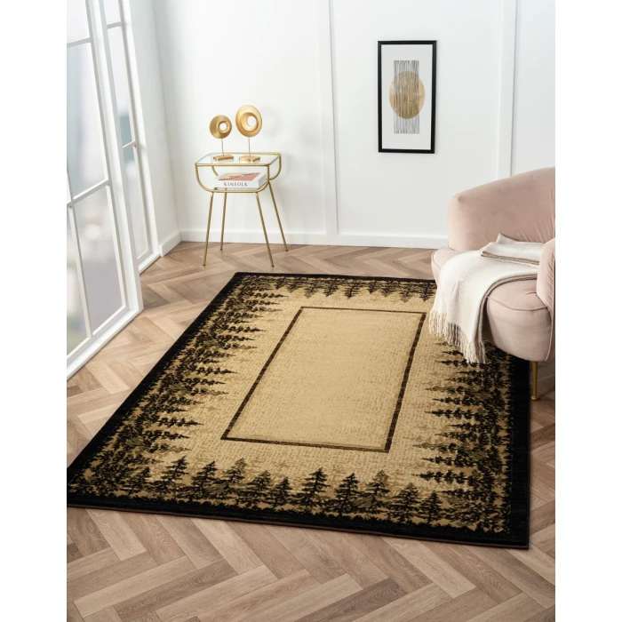 United Weavers Highlands Beige  3115-60191 1 ft. 10 in. X 3 ft. Rectangle Rug